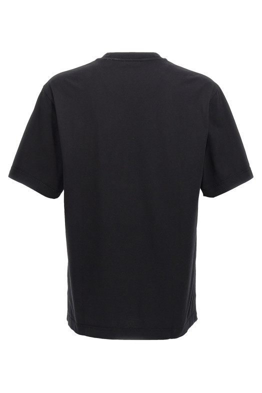 Футболка з вишивкою логотипу Чорна BURBERRY 8095104BLACK Футболка з вишивкою логотипу Чорна BURBERRY 8095104BLACK