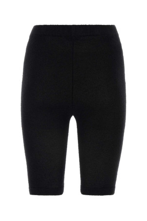 Черные леггинсы из эластичной махровой ткани Черные BALENCIAGA (796117T3330) Черные леггинсы из эластичной махровой ткани Черные BALENCIAGA (796117T3330)