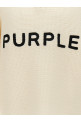 Светр з вишитим логотипом Білий PURPLE (M7033EWWW424OFFWHITE) Светр з вишитим логотипом Білий PURPLE (M7033EWWW424OFFWHITE)