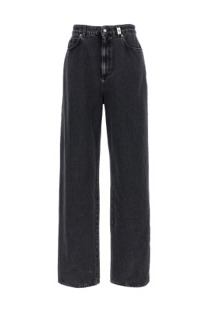 Джинси з широкими штанинами Чорні (802098QMACX1307) Джинси з широкими штанинами Чорні (802098QMACX1307)