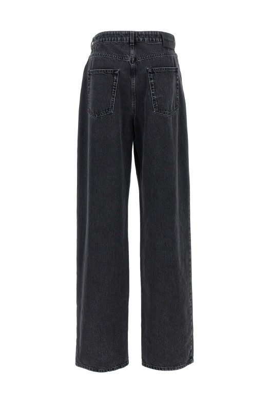 Джинси з широкими штанинами Чорні (802098QMACX1307) Джинси з широкими штанинами Чорні (802098QMACX1307)