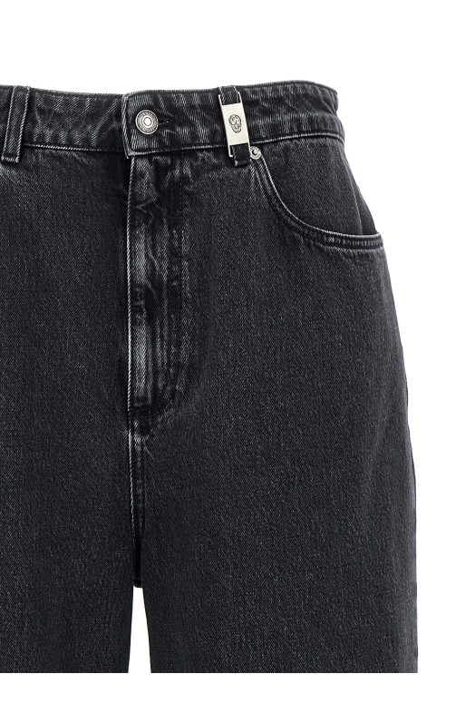 Джинси з широкими штанинами Чорні (802098QMACX1307) Джинси з широкими штанинами Чорні (802098QMACX1307)