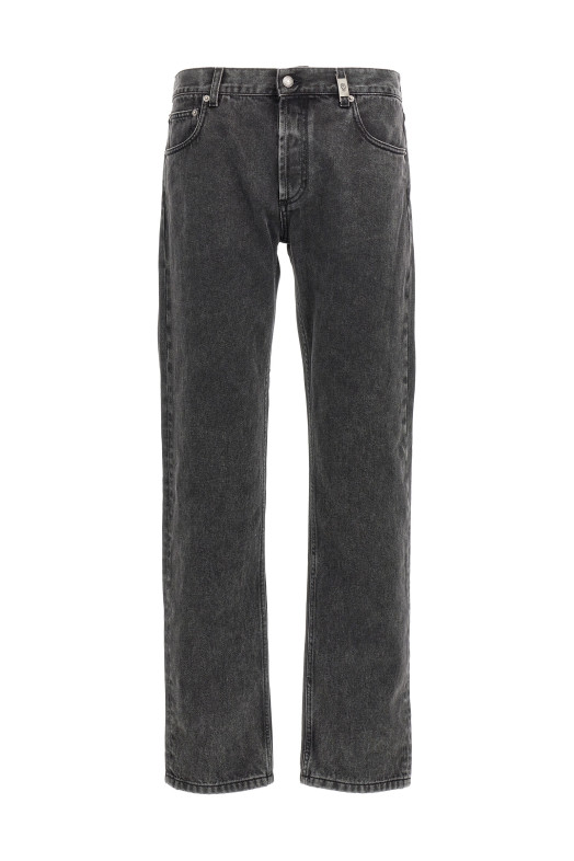 Metal plate jeans Black Metal plate jeans Black
