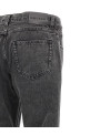 Metal plate jeans Black Metal plate jeans Black