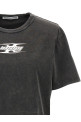 Футболка з логотипом, сіра T BY ALEXANDER WANG (4CC4241515208A)