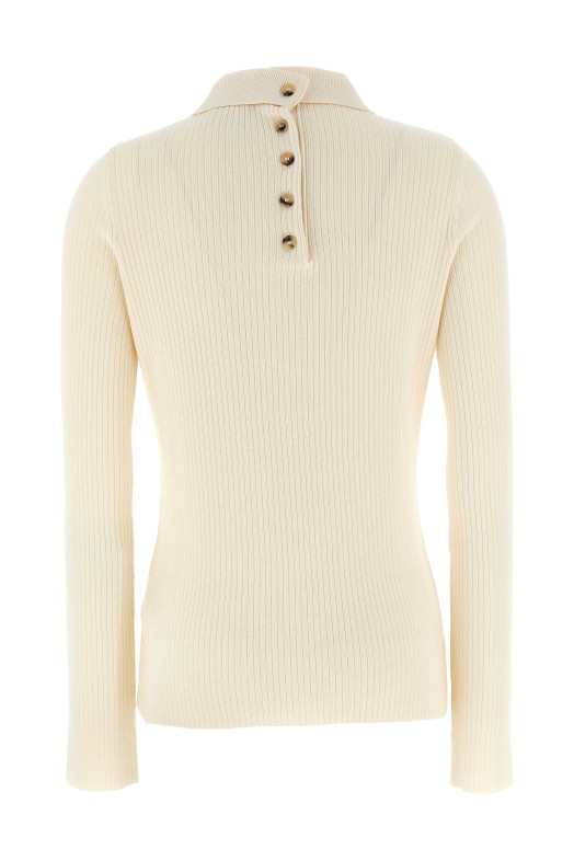 'Multi-Buttons' sweater White 'Multi-Buttons' sweater White