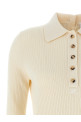 'Multi-Buttons' sweater White 'Multi-Buttons' sweater White