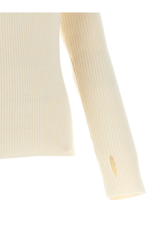 'Multi-Buttons' sweater White 'Multi-Buttons' sweater White