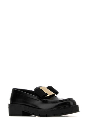 Black leather Mirty loafers Black SALVATORE FERRAGAMO (01J0607773531C) Black leather Mirty loafers Black SALVATORE FERRAGAMO (01J0607773531C)
