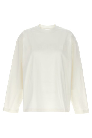 Футболка с принтом логотипа Белый JIL SANDER J03GC0136J20243102 Футболка с принтом логотипа Белый JIL SANDER J03GC0136J20243102