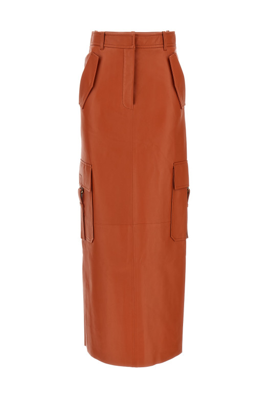 Міді-спідниця «Ілюстрація» помаранчева (0726SF241SPIC) Міді-спідниця «Ілюстрація» помаранчева (0726SF241SPIC)