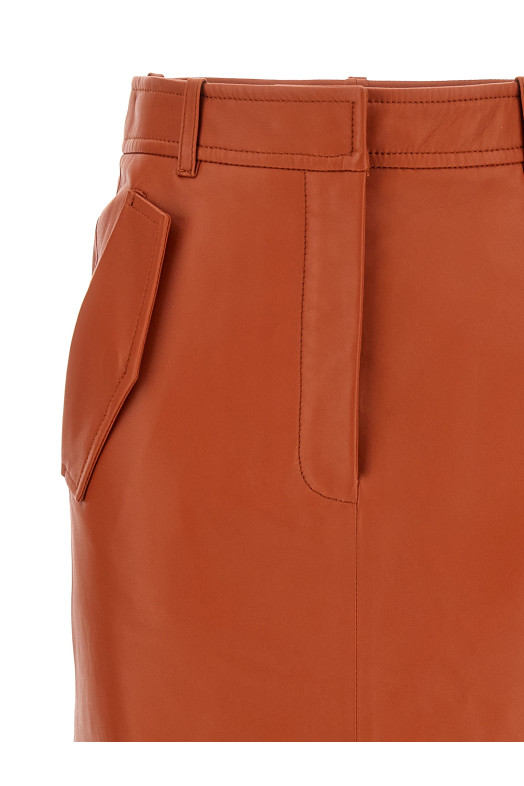 Міді-спідниця «Ілюстрація» помаранчева (0726SF241SPIC) Міді-спідниця «Ілюстрація» помаранчева (0726SF241SPIC)