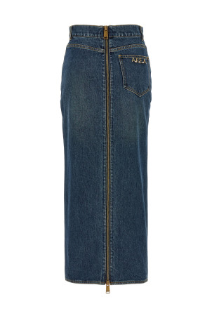 Спідниця «Zip Slit Midi» Синя (PF24AWSK0018DE01BLU) Спідниця «Zip Slit Midi» Синя (PF24AWSK0018DE01BLU)