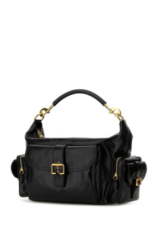 Черная кожаная большая сумка для покупок CHLOE (CHC24AS532N83) CHLOÉ Черная кожаная большая сумка для покупок CHLOE (CHC24AS532N83) CHLOÉ