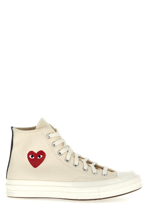 Кросівки Play x Converse White від Comme des Garçons COMME DES GARÇONS PLAY AZK1292 Кросівки Play x Converse White від Comme des Garçons COMME DES GARÇONS PLAY AZK1292