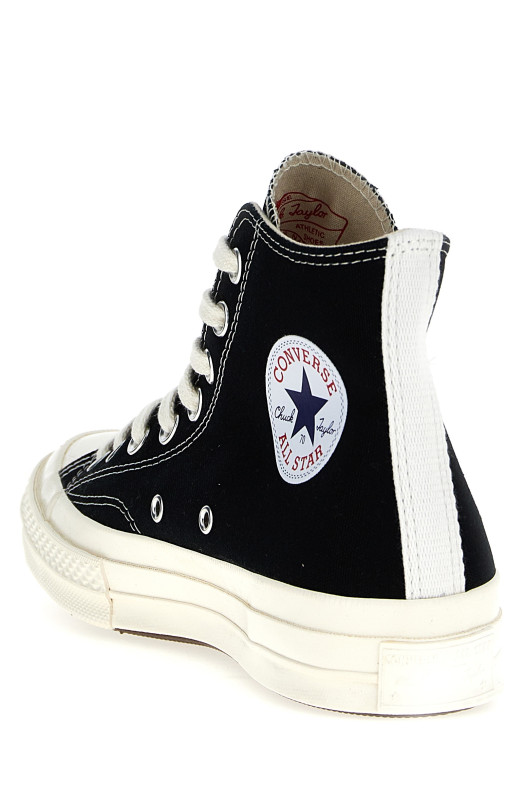 Кросівки Comme des Garçons Play x Converse Black (AZK1291) Кросівки Comme des Garçons Play x Converse Black (AZK1291)