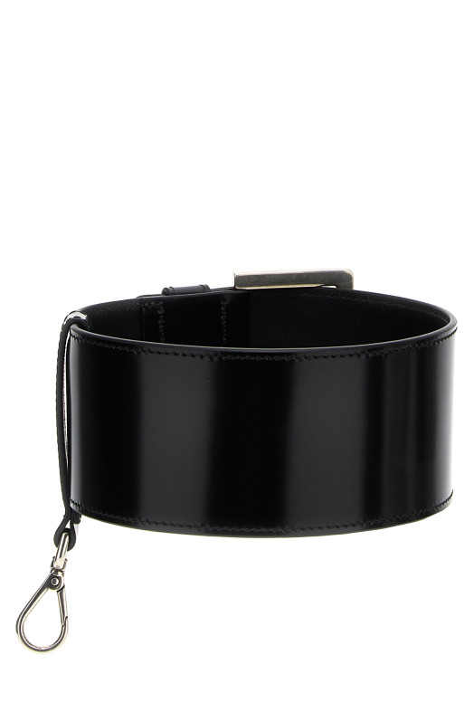 Чехол из кожи с матовой поверхностью, черный PRADA (1TW008ZO6F0002) Чехол из кожи с матовой поверхностью, черный PRADA (1TW008ZO6F0002)