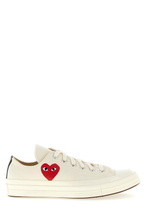 Кросівки Comme des Garçons Play x Converse White (AZK1282)