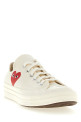 Кросівки Comme des Garçons Play x Converse White (AZK1282)