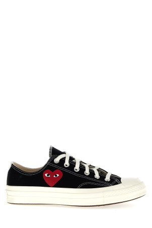 Кросівки Play x Converse Black від Comme des Garçons COMME DES GARÇONS PLAY AZK1281 Кросівки Play x Converse Black від Comme des Garçons COMME DES GARÇONS PLAY AZK1281