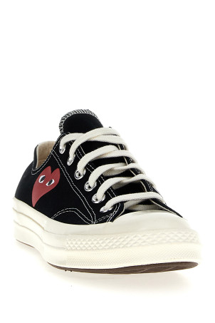 Кросівки Play x Converse Black від Comme des Garçons COMME DES GARÇONS PLAY AZK1281 Кросівки Play x Converse Black від Comme des Garçons COMME DES GARÇONS PLAY AZK1281