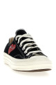 Кросівки Play x Converse Black від Comme des Garçons COMME DES GARÇONS PLAY AZK1281 Кросівки Play x Converse Black від Comme des Garçons COMME DES GARÇONS PLAY AZK1281