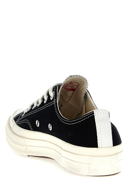 Кросівки Play x Converse Black від Comme des Garçons COMME DES GARÇONS PLAY AZK1281 Кросівки Play x Converse Black від Comme des Garçons COMME DES GARÇONS PLAY AZK1281