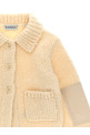 Knitted coat White Knitted coat White
