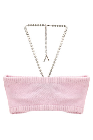 Топ «Crystal Butterfly Knit Bandeau» Розовый (PF24AWKN0001YA01LIGHTPINK) Топ «Crystal Butterfly Knit Bandeau» Розовый (PF24AWKN0001YA01LIGHTPINK)