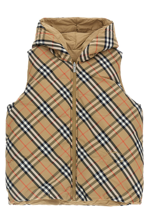 Реверсивный жилет Бежевый BURBERRY (8092537SANDIPCHECK) Реверсивный жилет Бежевый BURBERRY (8092537SANDIPCHECK)