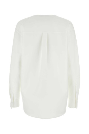Біла блуза з бавовняної суміші VALENTINO GARAVANI (5B3AE9L575Y)