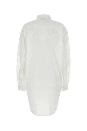 Біла поплінова сукня-футляр Біла MAISON MARGIELA (S51DT0014S43001) Біла поплінова сукня-футляр Біла MAISON MARGIELA (S51DT0014S43001)