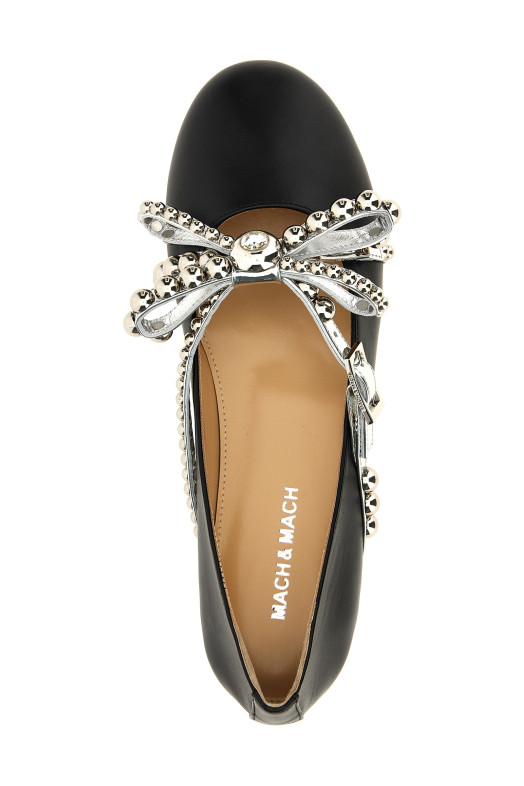 Балетки «Crystal Studs» Чорні (FW24S084210NAPB17) Балетки «Crystal Studs» Чорні (FW24S084210NAPB17)
