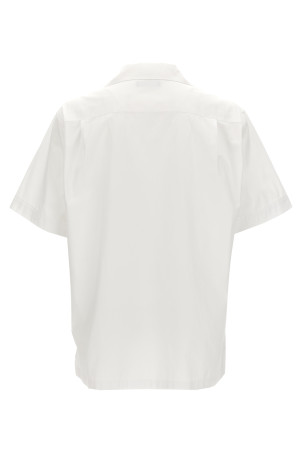 Logo embroidery shirt White Logo embroidery shirt White