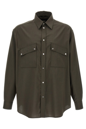 Wool shirt Green Wool shirt Green
