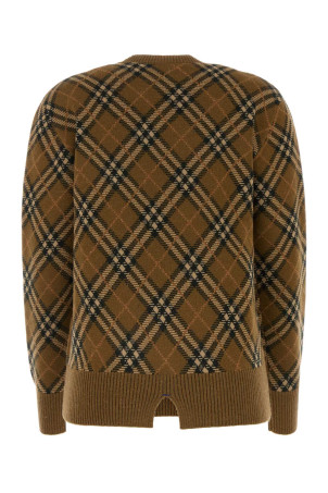 Embroidered wool blend sweater BURBERRY (8099622) Embroidered wool blend sweater BURBERRY (8099622)