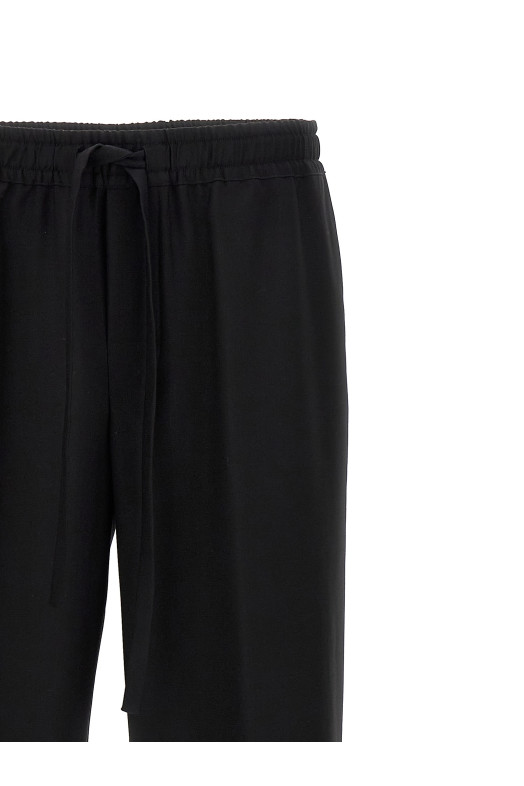 Штани з контрастною окантовкою Чорні DOLCE & GABBANA (GP073TFU2SBN0000) DOLCE & GABBANA Штани з контрастною окантовкою Чорні DOLCE & GABBANA (GP073TFU2SBN0000) DOLCE & GABBANA