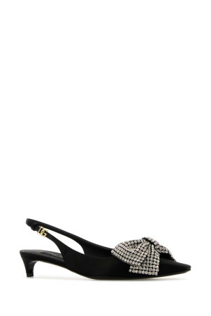 Чорні атласні туфлі DOLCE & GABBANA (CG0843A9S43) DOLCE & GABBANA Чорні атласні туфлі DOLCE & GABBANA (CG0843A9S43) DOLCE & GABBANA