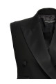 Жилет-смокінг Чорний DOLCE & GABBANA (F29FTTFU21EN0000) DOLCE & GABBANA Жилет-смокінг Чорний DOLCE & GABBANA (F29FTTFU21EN0000) DOLCE & GABBANA
