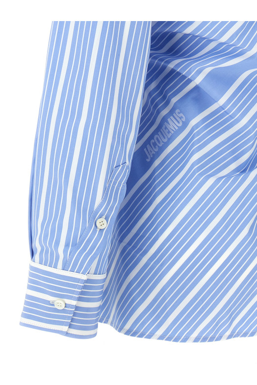 Рубашка «La chemise Pablo» СИНЯЯ (24E243SH06216913EV) Рубашка «La chemise Pablo» СИНЯЯ (24E243SH06216913EV)
