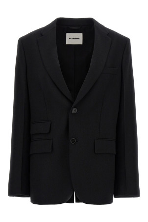 Індивідуальний однобортний блейзер Чорний JIL SANDER (J02BN0185J41556001) Індивідуальний однобортний блейзер Чорний JIL SANDER (J02BN0185J41556001)