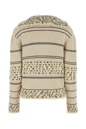 Embroidered wool blend polo shirt BOTTEGA VENETA (793164V4AJ0) Embroidered wool blend polo shirt BOTTEGA VENETA (793164V4AJ0)