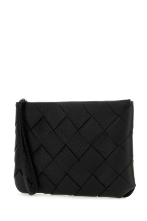 Черная кожаная большая сумка-клатч Diago BOTTEGA VENETA (795632V4FV1) Черная кожаная большая сумка-клатч Diago BOTTEGA VENETA (795632V4FV1)