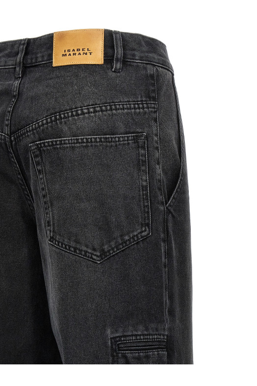 Джинси MARANT ETOILE 'Solene' Чорний (PA0396FAB3H02E02FK) Джинси MARANT ETOILE 'Solene' Чорний (PA0396FAB3H02E02FK)