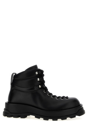 Кожаные ботильоны Черный JIL SANDER (J50WU0014P4942001) Кожаные ботильоны Черный JIL SANDER (J50WU0014P4942001)