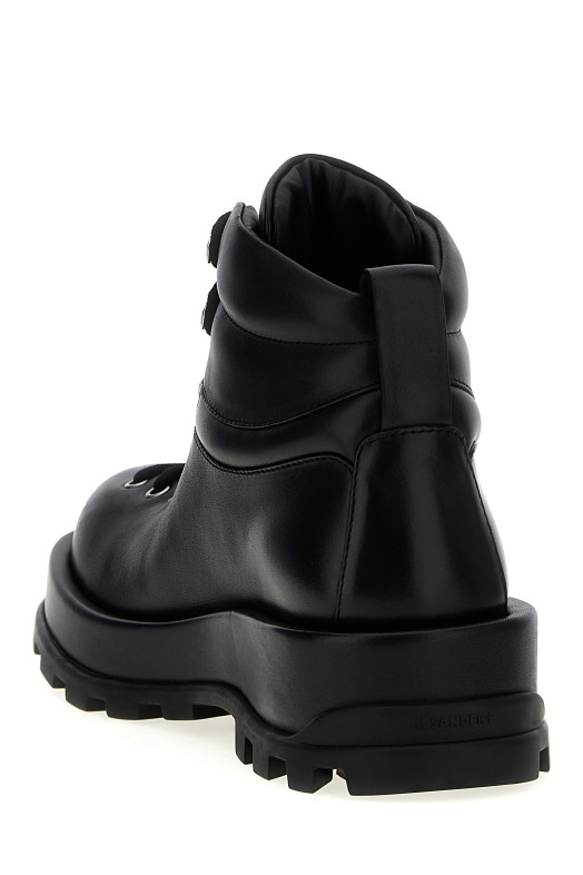 Шкіряні ботильйони Чорний JIL SANDER (J50WU0014P4942001) Шкіряні ботильйони Чорний JIL SANDER (J50WU0014P4942001)