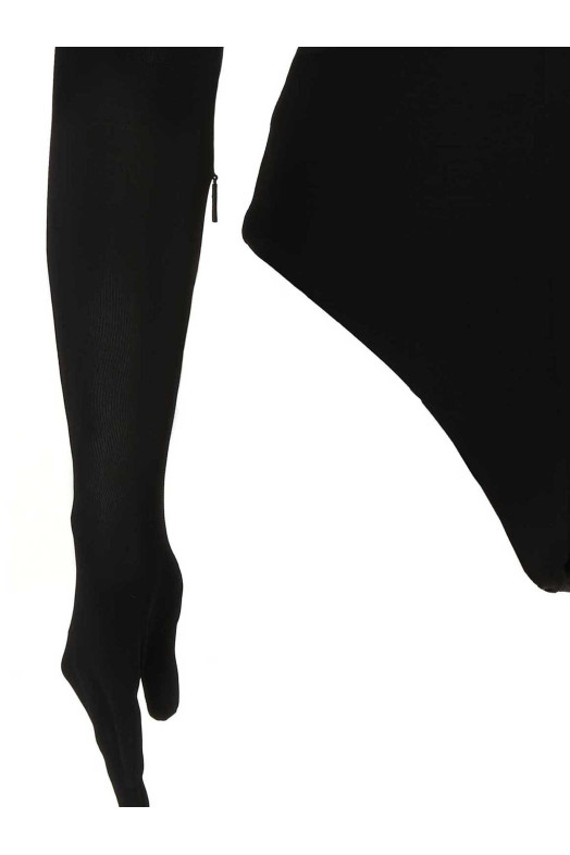 Боді з рукавичками у формі серця, чорний AMBUSH (BWDD008F22JER00110001000)