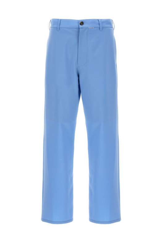 Logo embroidery pants BLUE Logo embroidery pants BLUE