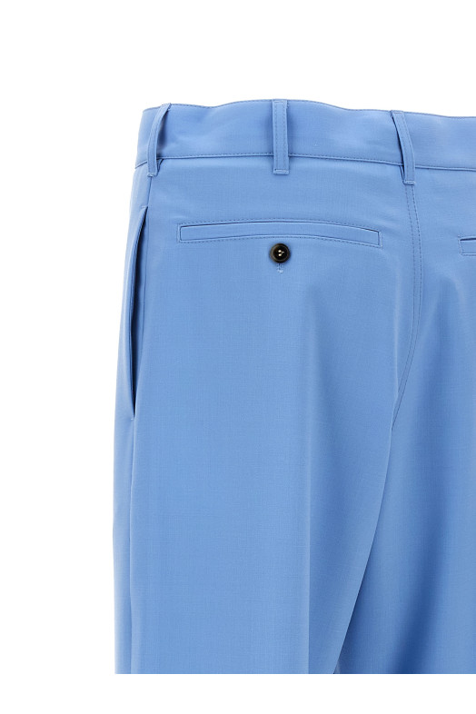 Logo embroidery pants BLUE Logo embroidery pants BLUE