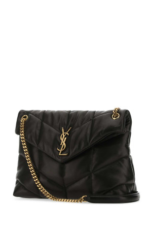 Black nappa leather medium Loulou shoulder bag Black SAINT LAURENT (5774751EL07) Black nappa leather medium Loulou shoulder bag Black SAINT LAURENT (5774751EL07)
